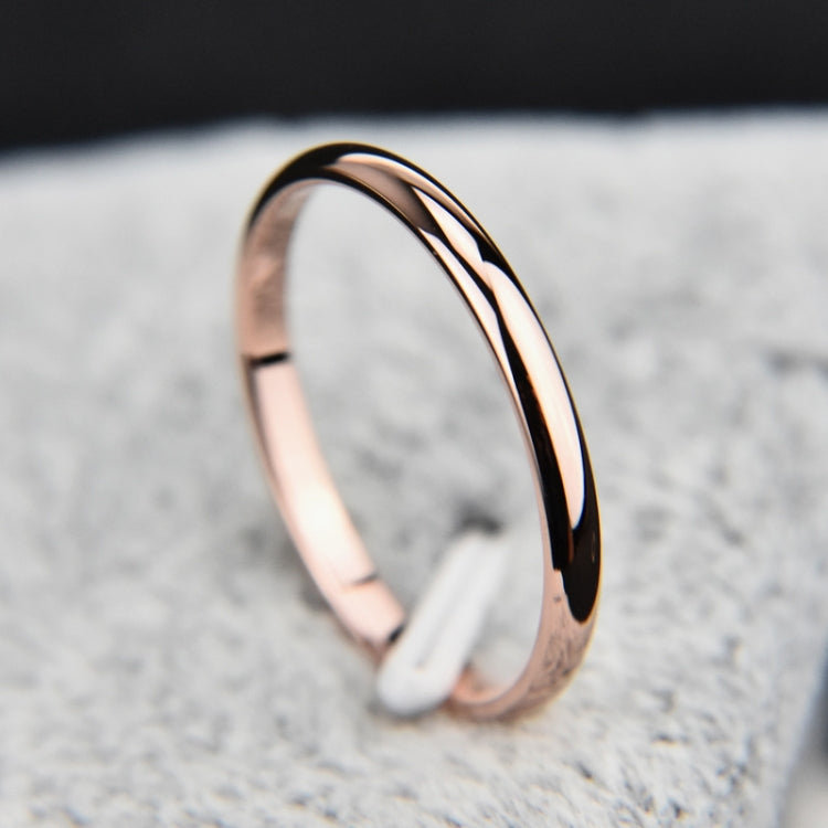 Female Stainless Steel Titanium Steel Ring — view 9