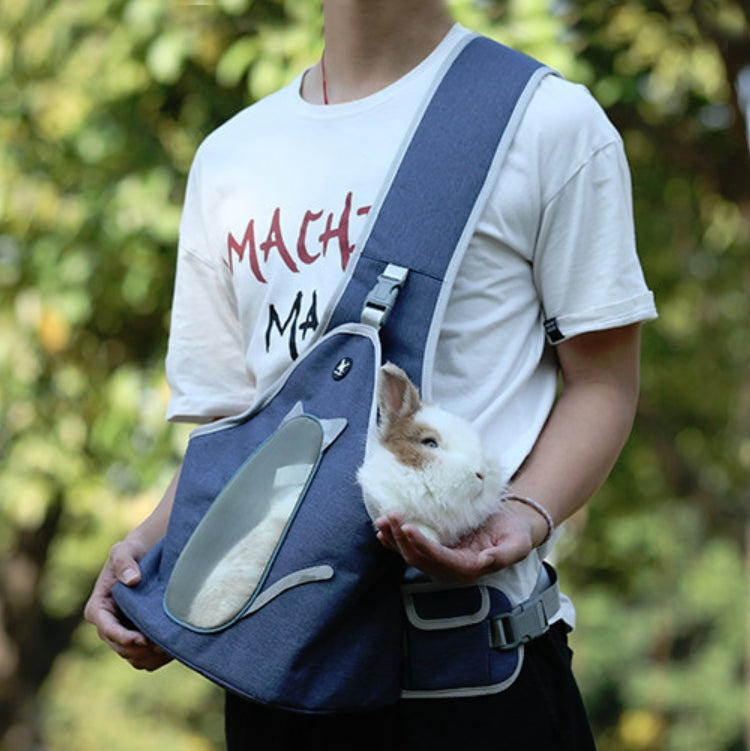 TAILUP Pets Carry Out Shoulder Bag Convenient Foldable Leather Chest Bag — view 16