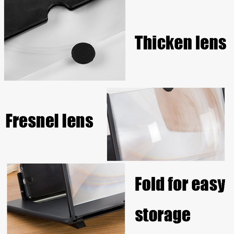 Pull-out Typed Ultra-clear 3D Mobile Phone Screen Stretching Bracket Amplifier