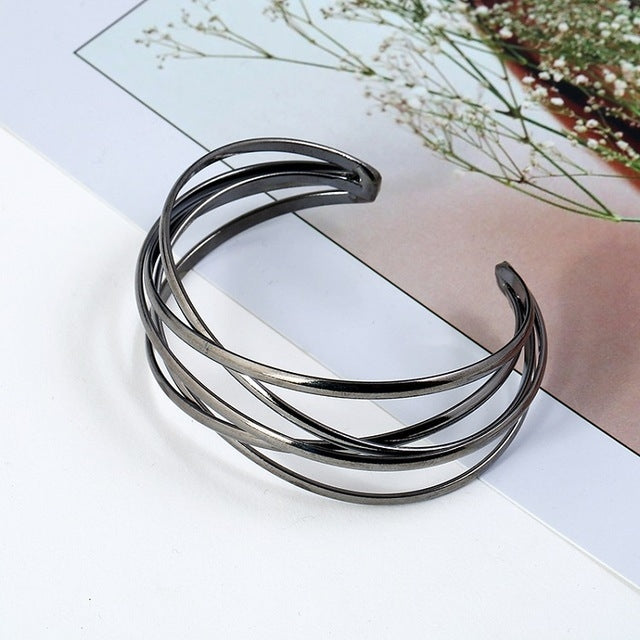 Cuff Bangles For Women Girls Fashion Bangles Bracelets — view 7
