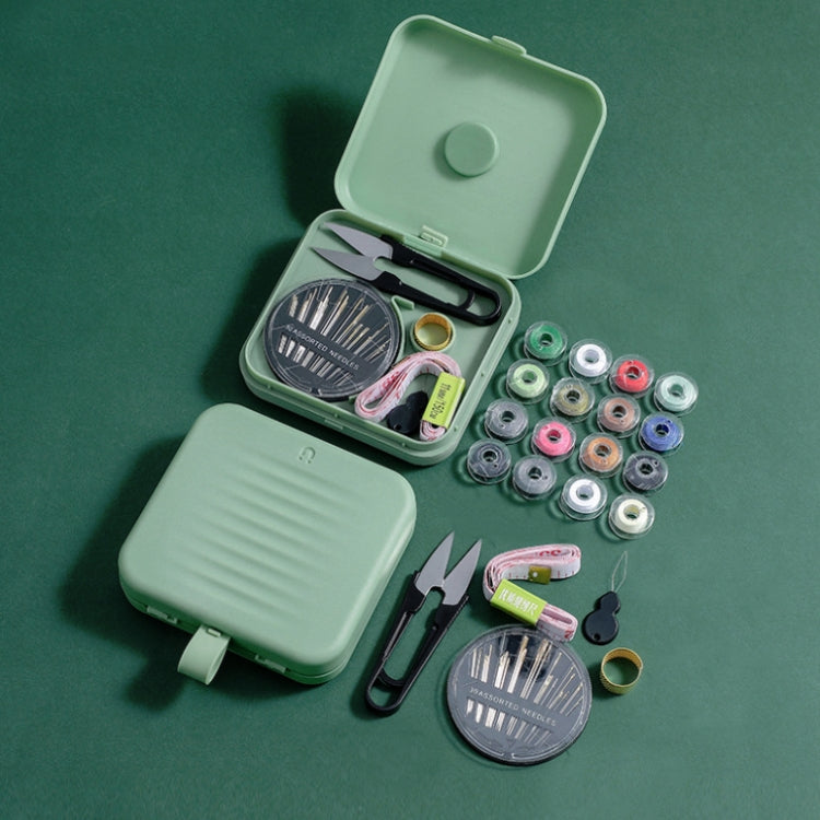 Magnetic Sewing Box Set Household Small Double-layer Sewing Tool Storage Box Stitchcraft Sewing Tools