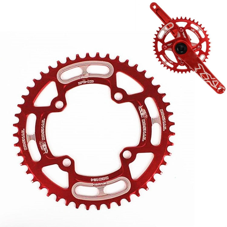 Snail Positive And Negative Tooth Discs Mountain Bike Single Disc Large Tooth Disc 104mm Bcd — view 14