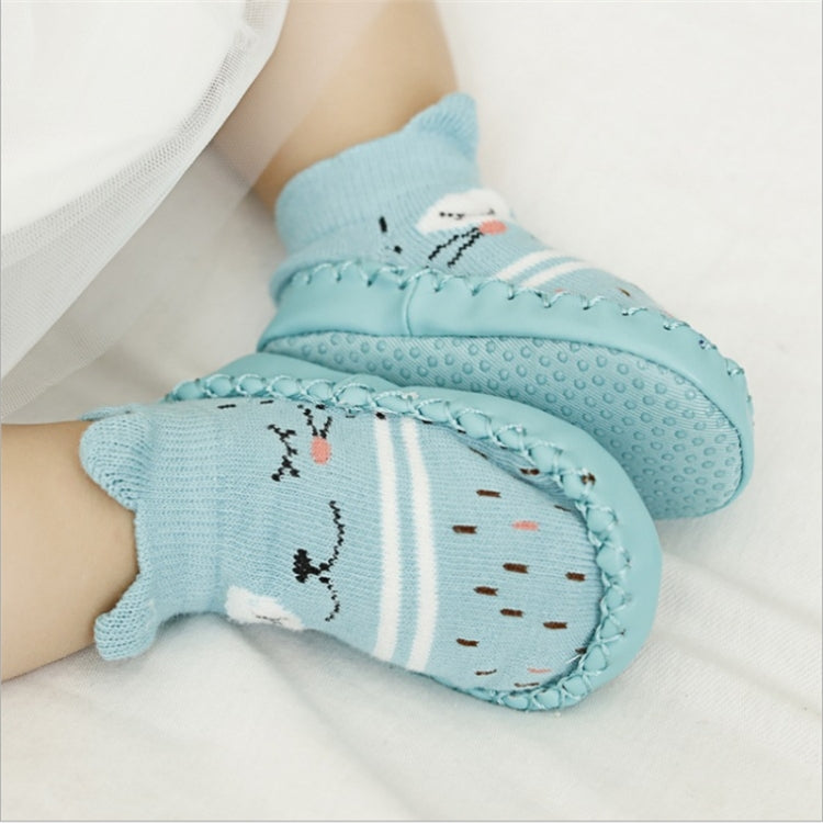 Fashion Baby Socks With Rubber Soles Infant Sock Newborn Autumn Winter Children Floor Socks Shoes Anti Slip Soft Sole Sock