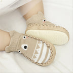 Fashion Baby Socks With Rubber Soles Infant Sock Newborn Autumn Winter Children Floor Socks Shoes Anti Slip Soft Sole Sock
