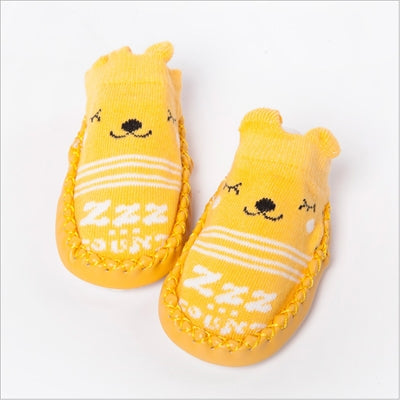 Fashion Baby Socks With Rubber Soles Infant Sock Newborn Autumn Winter Children Floor Socks Shoes Anti Slip Soft Sole Sock — view 27