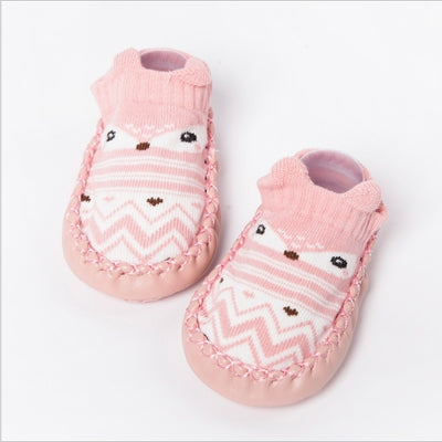 Fashion Baby Socks With Rubber Soles Infant Sock Newborn Autumn Winter Children Floor Socks Shoes Anti Slip Soft Sole Sock — view 24