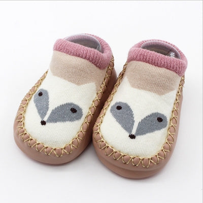 Fashion Baby Socks With Rubber Soles Infant Sock Newborn Autumn Winter Children Floor Socks Shoes Anti Slip Soft Sole Sock — view 51
