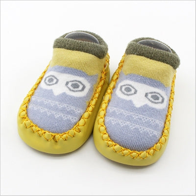 Fashion Baby Socks With Rubber Soles Infant Sock Newborn Autumn Winter Children Floor Socks Shoes Anti Slip Soft Sole Sock — view 45