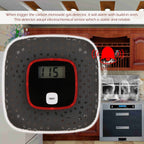 Carbon Monoxide Detector Gas Alarm Sensor Poisoning Gas Tester Human Voice Warning Detector with LCD Display — view 6