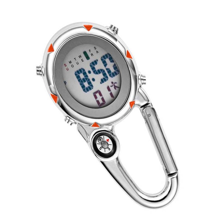 Mountain Climbing Watch Multifunctional Stainless Steel Hook Watch