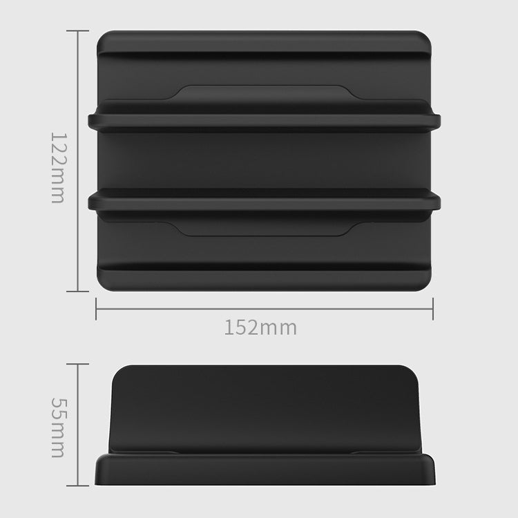 Vaydeer SZ2S01 Notebook Vertical Stand Computer Stand Bracket Desktop Storage Shelf, Vertical Stand — view 3