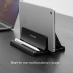 Vaydeer SZ2S01 Notebook Vertical Stand Computer Stand Bracket Desktop Storage Shelf, Vertical Stand — view 6