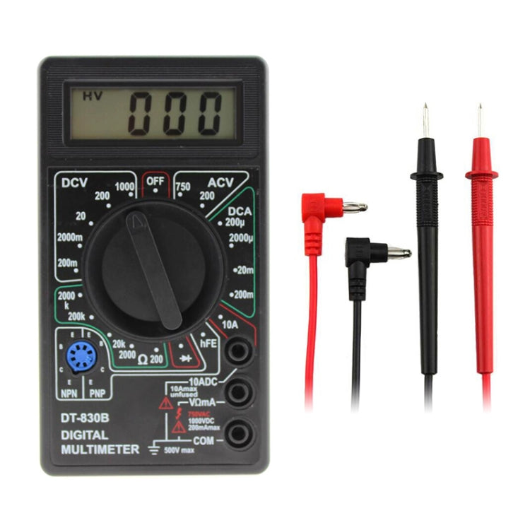 DT-830B Handheld Digital Multimeter Ammeter Voltmeter Digital Display Universal Tester Meter — view 8