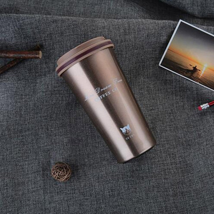 500ML Portable Stainless Steel Creative Gift Coffee Cup Office Vacuum Thermos Mug — view 10