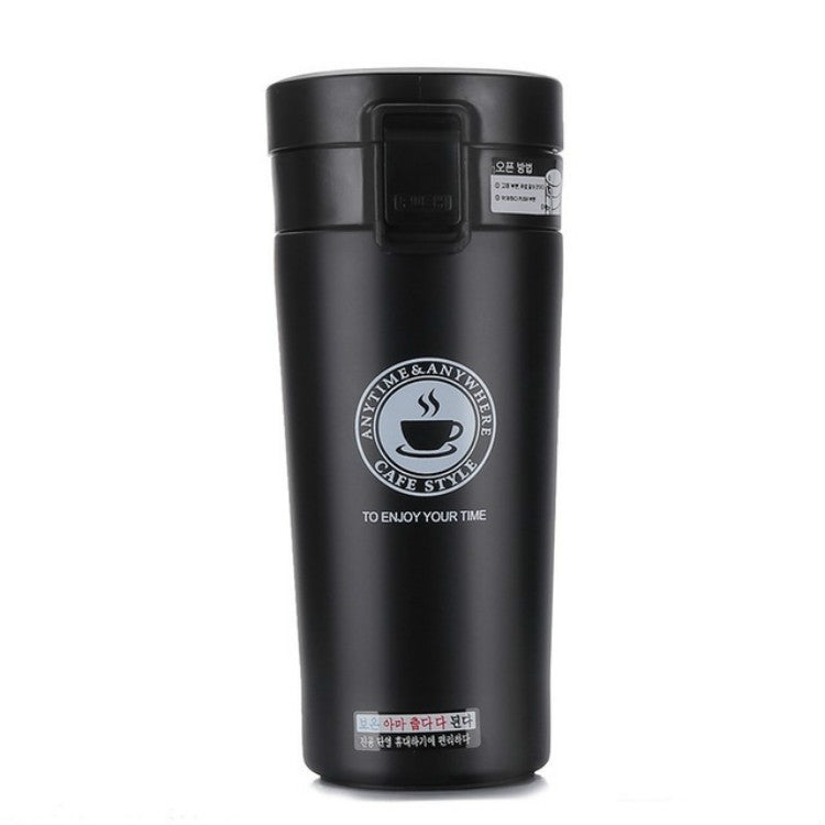 Double Wall Stainless Steel Vacuum Flasks 380ml Car Thermo Cup Coffee Tea Travel Mug Thermol Bottle — view 10