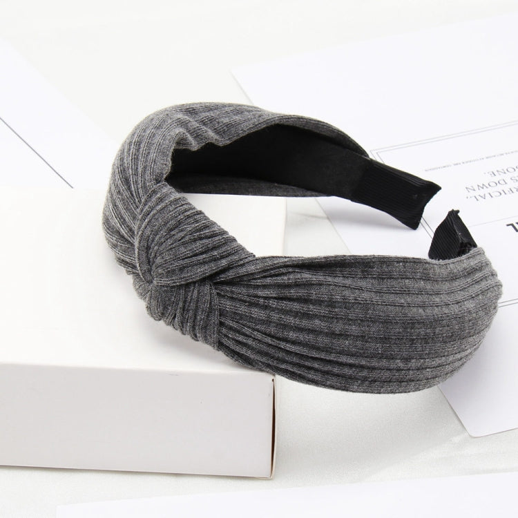 Soft Knotted Headband Hairband Lady Bow Hair Hoop Hair Accessories — view 13