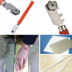 2 PCS Hand-held Multi-function Six-wheel Glass Cutter Tile Cutting Tool — view 8