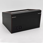 4+6 Automatic Rotation Leather Watch Winder Storage Display Case Box — view 3