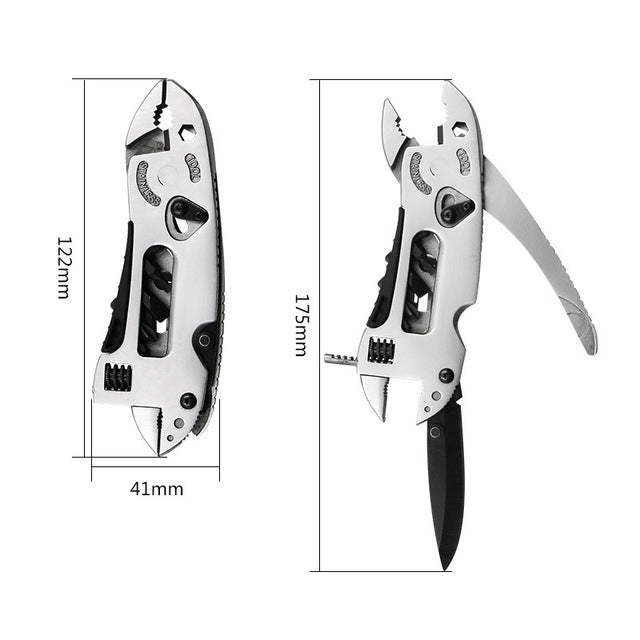 Outdoor Camping Multi-function Pliers Wrench Combination Tool — view 7