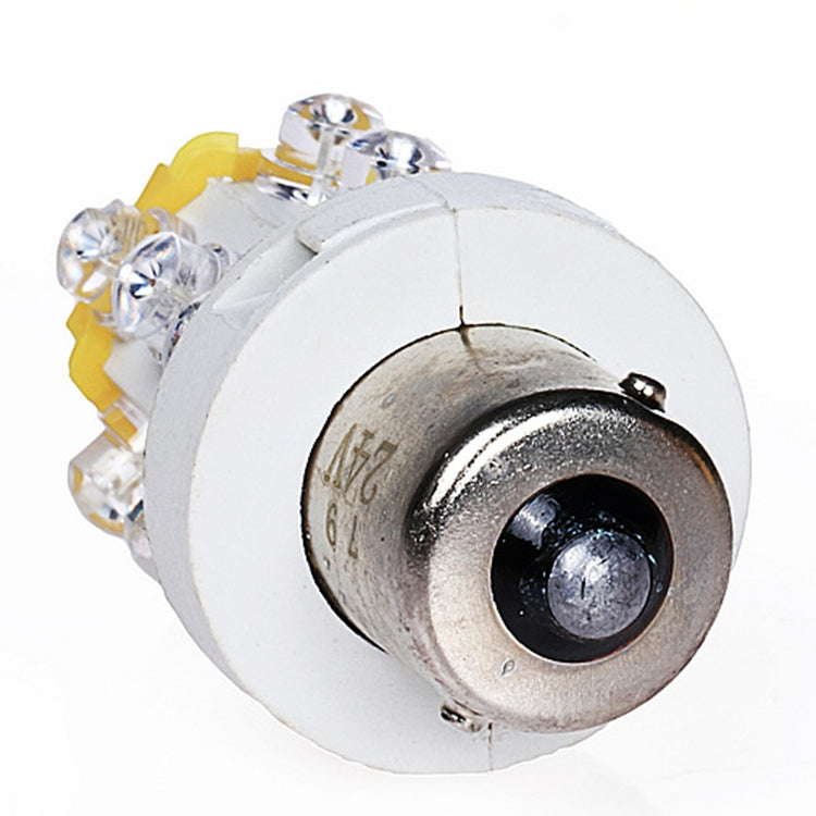 B15 15 LEDs Small Bulb LED Warning Light, Random Color Delivery