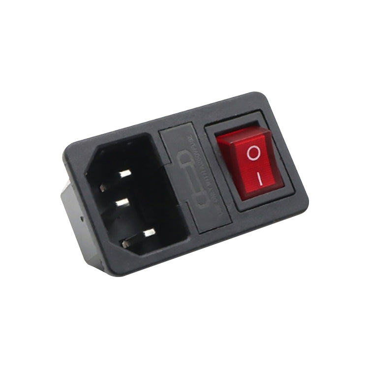 Three Pins Power Socket with Safety Switch Socket, 10 PCS AC-01