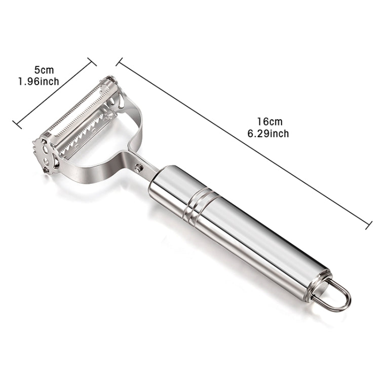 Multifunction Stainless Steel Vegetable Peeler Double Planing Grater