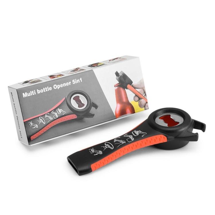 5 in 1 Multifunctional Plastic Bottle Opener Beer Opener Kitchen Tool — view 7