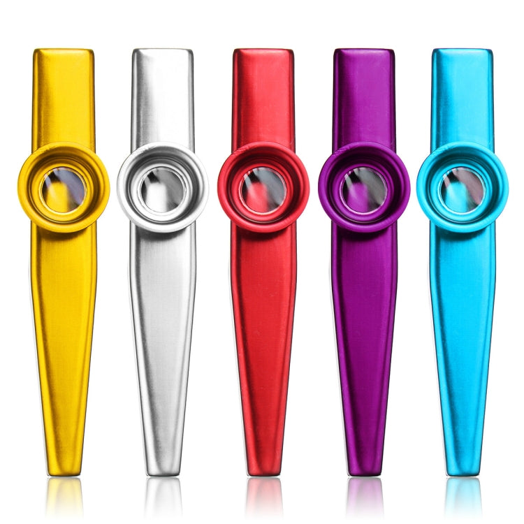 10 PCS Metal Kazoo Children Accompaniment Instrument