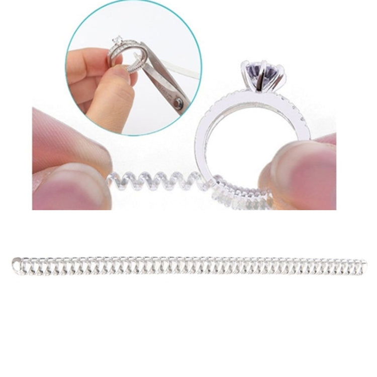 Vintage Spiral Based Ring Size Adjuster, Guard Tightener Reducer Resizing Tools Jewelry Parts