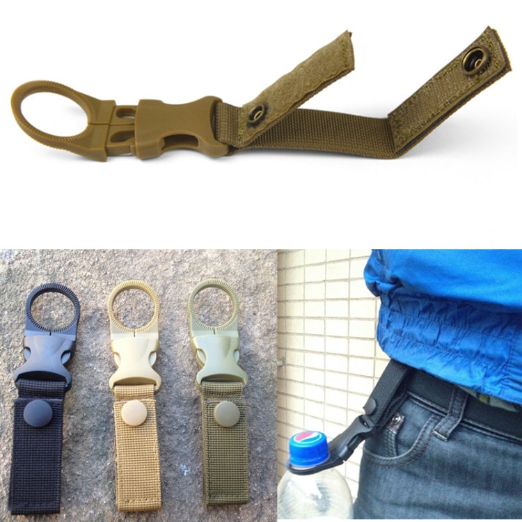 2PCS Webbing outdoor Carabiner backpack Hanger Hook camp hike Water Bottle clip hang clasp Buckle Holder tool