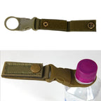 2PCS Webbing outdoor Carabiner backpack Hanger Hook camp hike Water Bottle clip hang clasp Buckle Holder tool