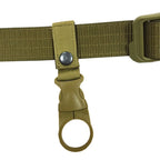 2PCS Webbing outdoor Carabiner backpack Hanger Hook camp hike Water Bottle clip hang clasp Buckle Holder tool