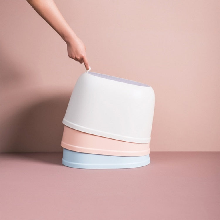 Creative Portable Bathroom Anti-slip Stool Children Plastic Stool — Pink