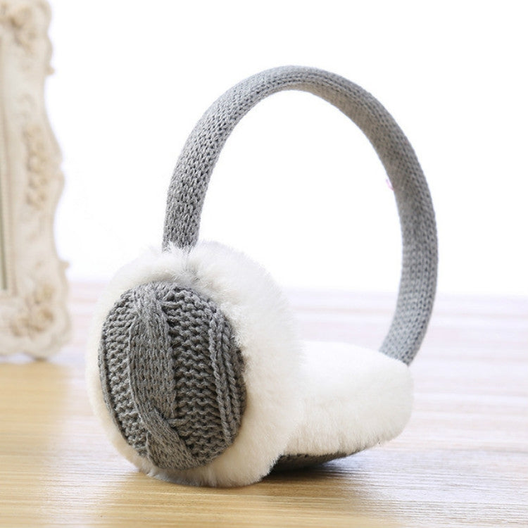 Autumn and Winter Ladies Wild Rabbit Fur Warm Earmuffs