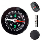 10 PCS Portable Mini Precise Compass Practical Guider for Camping Hiking North Navigation Survival Button Design Compass, 45mm — view 5