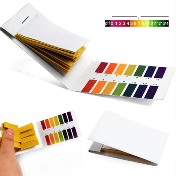 PH Test Paper Indicator Litmus Paper Water Pollution Kit, 80 Strips