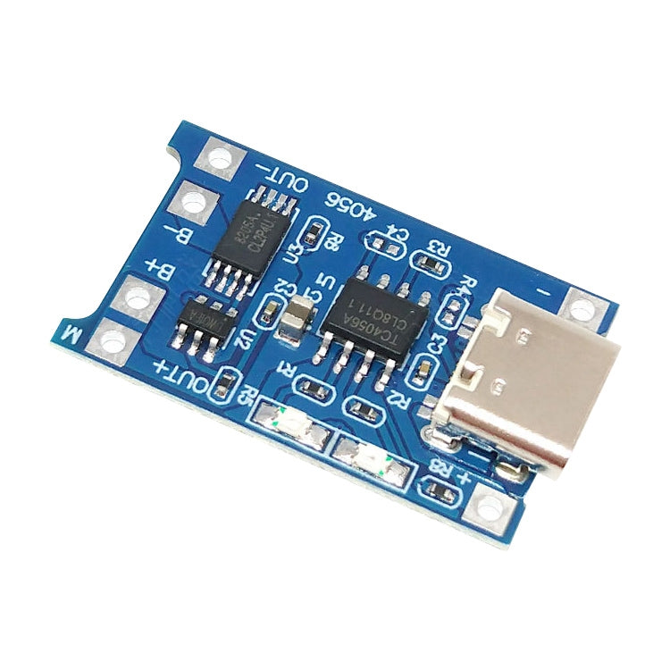 TP4056 USB-C / Type-C Combo Protection Charging 1A Lithium Battery Charging Board Module — view 4