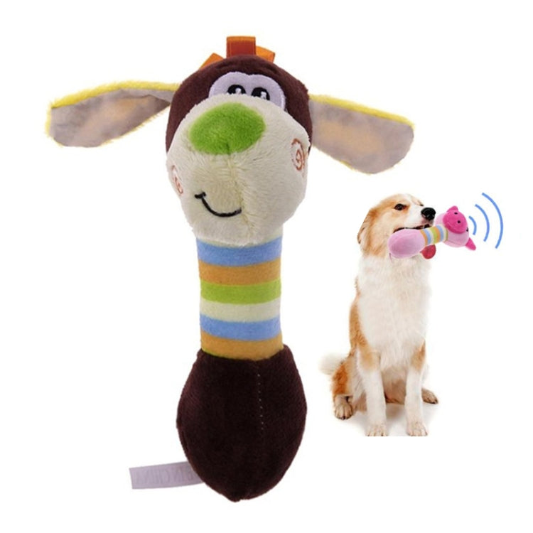 Cute Pet Dog Toys Chew Squeaker Animals Pet Toys Plush Puppy Honking Squirrel For Dogs Cat Chew Squeak Toy Dog Goods — view 7