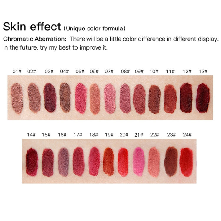 Lip Gloss Nude Matte Liquid Lipstick Waterproof Long Lasting Moisturizing Lip Makeup Cosmetics
