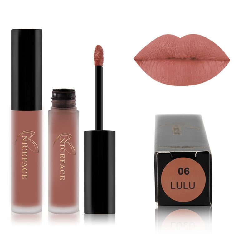 Lip Gloss Nude Matte Liquid Lipstick Waterproof Long Lasting Moisturizing Lip Makeup Cosmetics