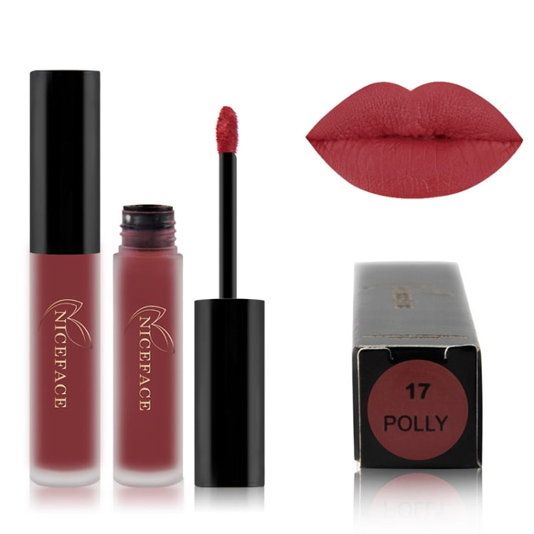 Lip Gloss Nude Matte Liquid Lipstick Waterproof Long Lasting Moisturizing Lip Makeup Cosmetics