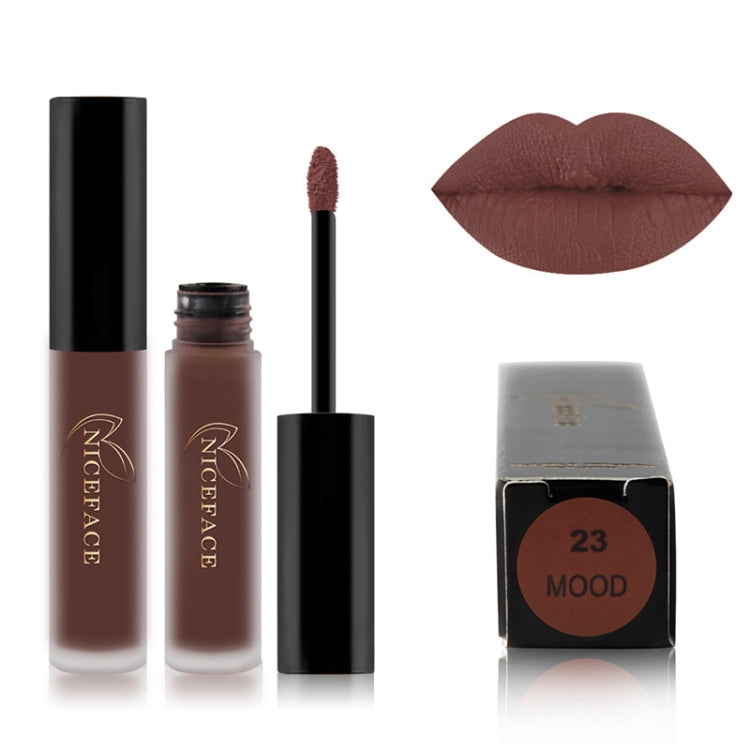 Lip Gloss Nude Matte Liquid Lipstick Waterproof Long Lasting Moisturizing Lip Makeup Cosmetics