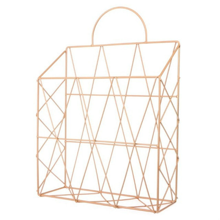 Nordic Style Magazine Holder File Book Rack Desktop Hanging Shelf
