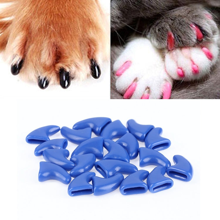 20 PCS Silicone Soft Cat Nail Caps / Cat Paw Claw / Pet Nail Protector/Cat Nail Cover — view 24