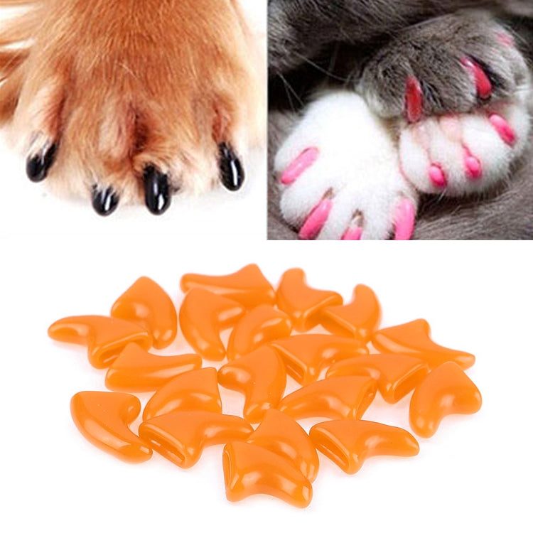 20 PCS Silicone Soft Cat Nail Caps / Cat Paw Claw / Pet Nail Protector/Cat Nail Cover — view 29
