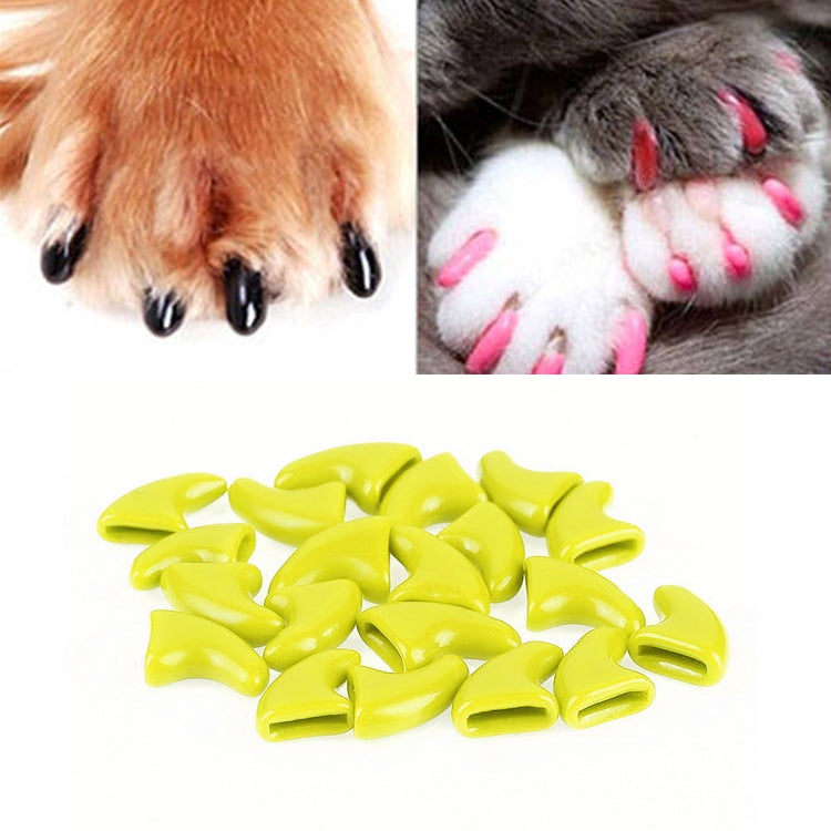 20 PCS Silicone Soft Cat Nail Caps / Cat Paw Claw / Pet Nail Protector/Cat Nail Cover — view 34