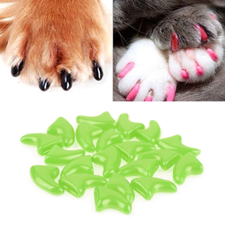 20 PCS Silicone Soft Cat Nail Caps / Cat Paw Claw / Pet Nail Protector/Cat Nail Cover — view 35