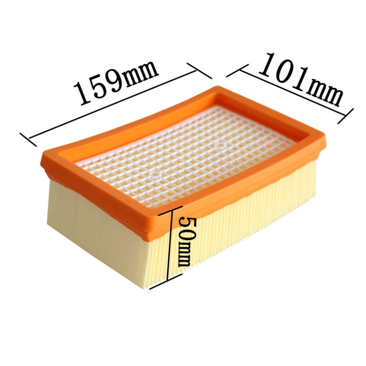 2 PCS Vacuum Cleaner Filter Element Flat Filter Mesh Accessories for Karcher Mv4/Mv5 — view 3