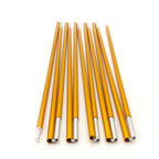 Outdoor Camping Tent Pole Aluminum Alloy Tent Rod Tent Support Poles Tent Accessories