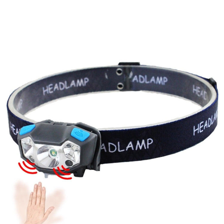Usb Rechargeable Waterproof Sensor Headlight Outdoor Fishing Light